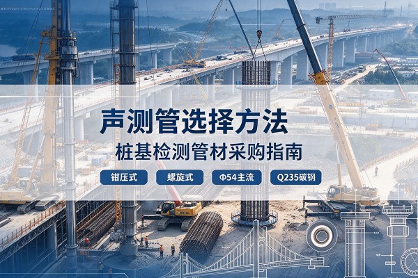 金湾声测管选型标准